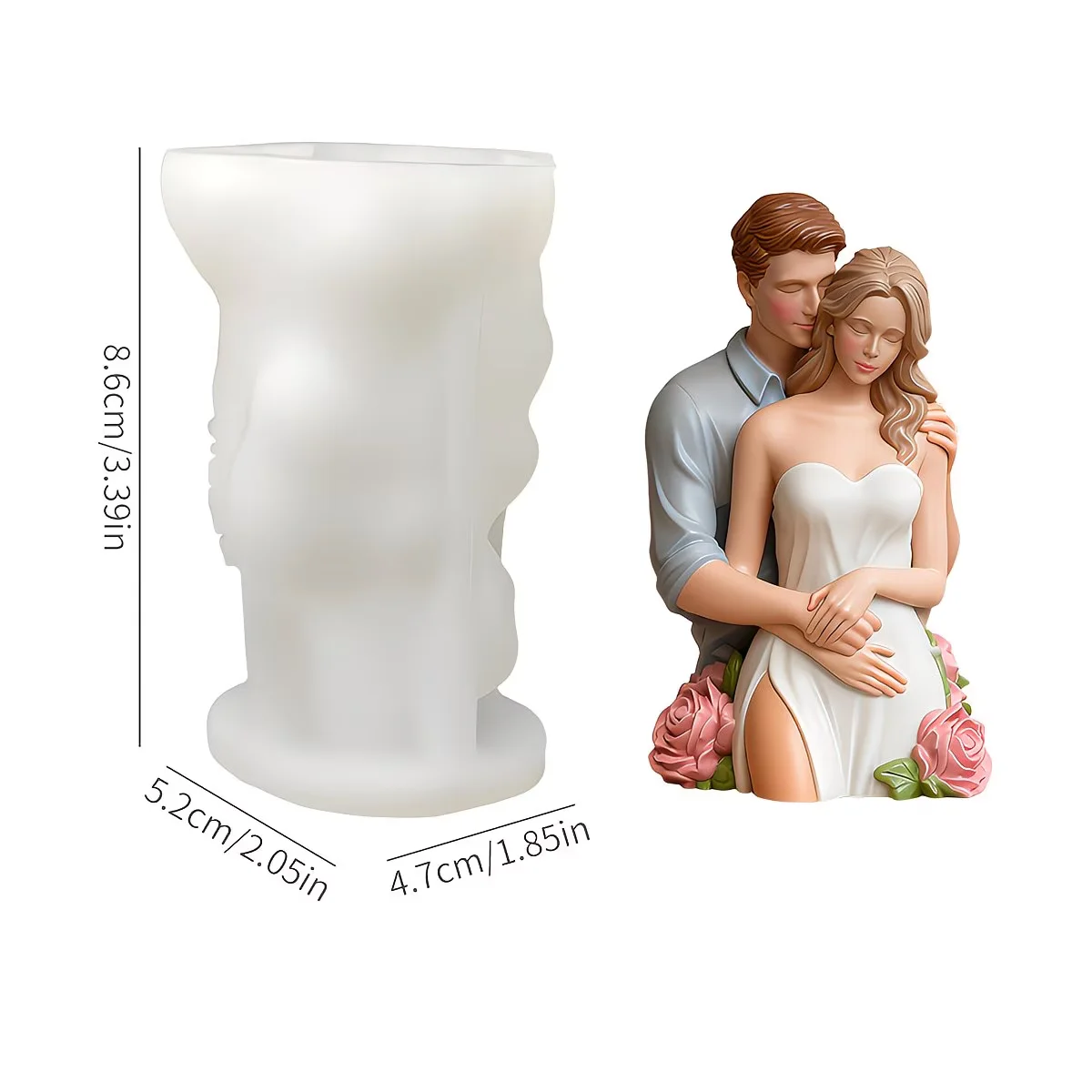 Molde Premium pareja romantica