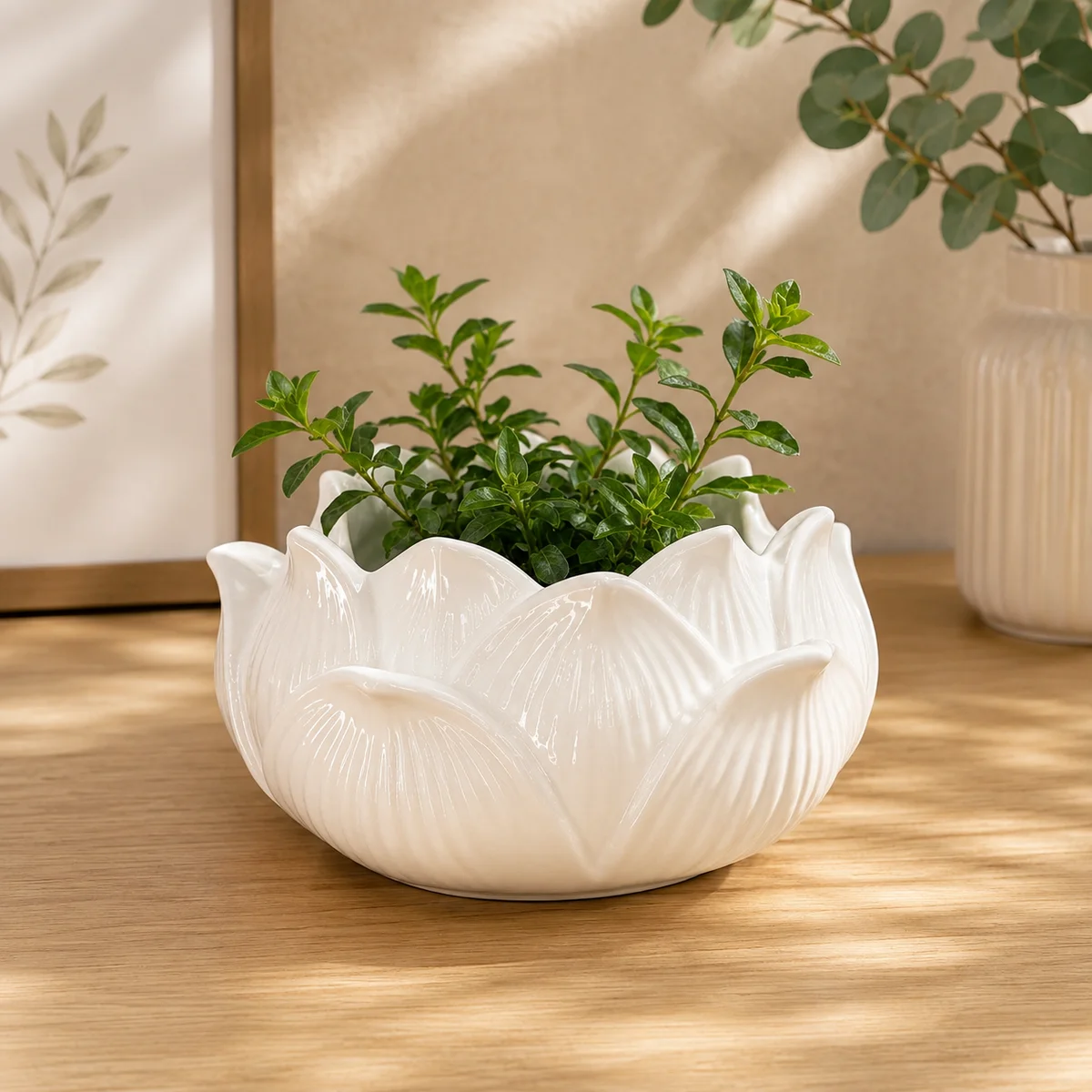 Molde flor de loto clasica